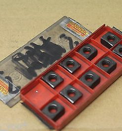 9x New Sandvik N260.8-1204-L 3020 Carbide Inserts For Milling CI245