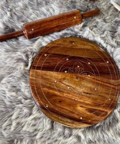 Handmade Wooden Chakla Belna