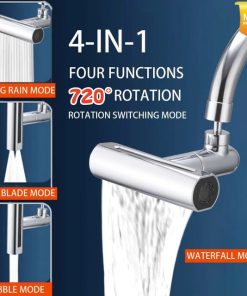 4 in 1 Rotating Faucet Water Extender