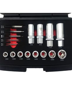 17-Piece Screw And Stud Extractor Set