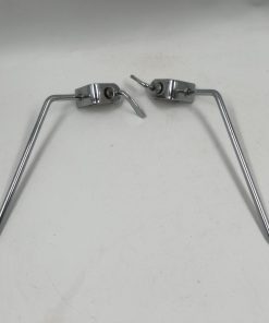 Pair of Premier New Era Clamp On Bass Drum Spurs / Legs