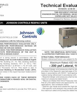 Johnson Controls: Respac Units
