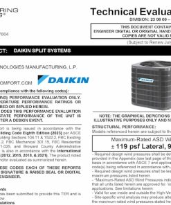 DAIKIN: A/C Split System Units