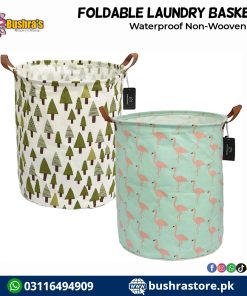 Foldable Oxford Non-Wooven Waterproof Laundry Basket