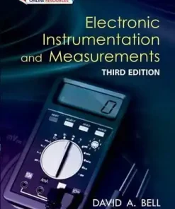 Electronic Instrumentation And Measurements 3E Paperback – by David A. Bell (Author)