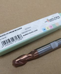 Walter 10mm 2 Flute Solid Carbide Slot Drill AlCrSiN Coated