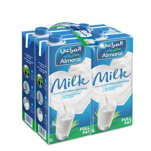 Almarai Full Fat Milk 1 Set Of 4