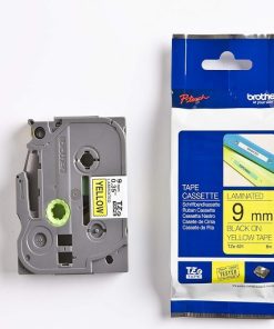 Brother 9mm TZ 621 Black on Yellow