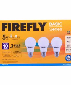 3 Led Bulb Value Pack 5 Watts Daylight (V30EBI105DL)