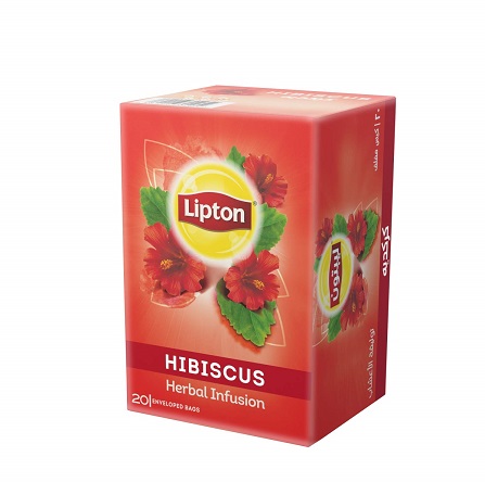 Lipton Hibiscus Herbal Infusion 20s Tea Bags