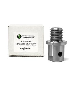 RGWOOD Adapter for 5/8″ Plainbore Spindle to 1″ x 8tpi Accessory