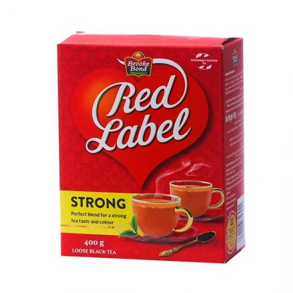 Red Label Brooke Bond Black Loose Tea 400g