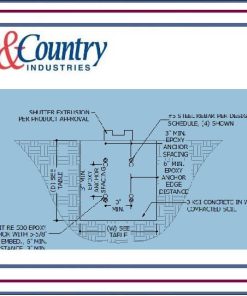 Town And Country: Shutter Installation With Footer Mount Letter