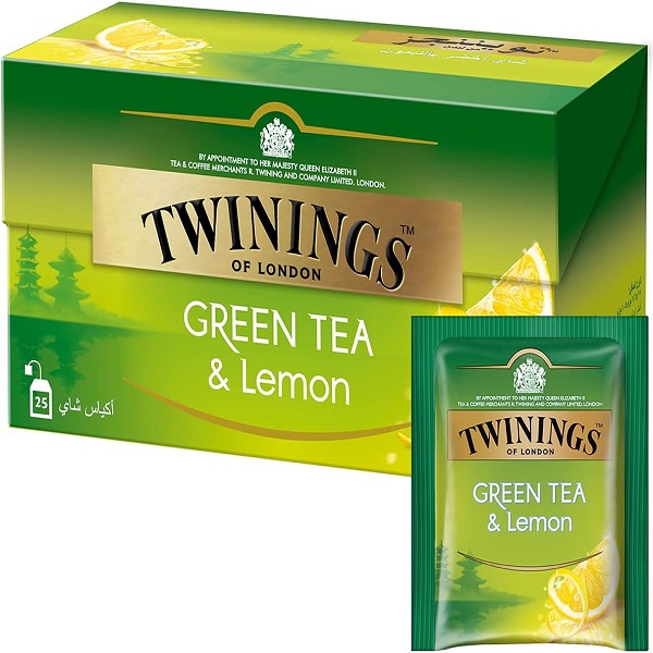 Twinings Green Tea & Lemon 25 Tea Bags