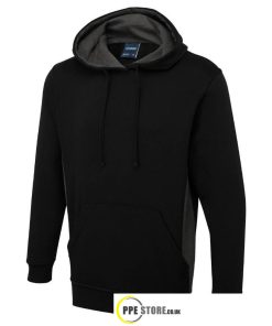 Uneek Clothing UC517 Two Tone Hooded Sweatshirt