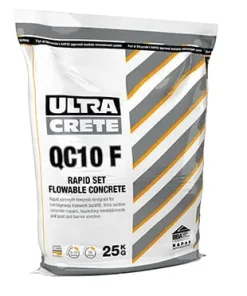 UltraCrete QC10 F: Rapid Set Flowable Concrete