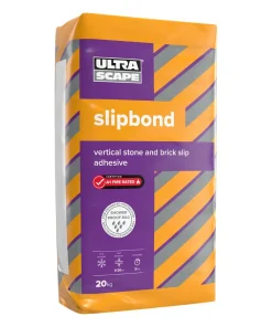 UltraScape SlipBond: Vertical Stone and Brick Slip Adhesive