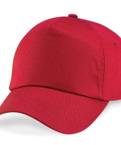 BD510B Red Junior original 5-panel cap