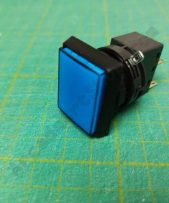 Blue illuminated rectangle button Sega *NEW* 509-5494-05 *SOLD OUT*