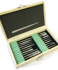 20 Piece Diamond Machine File and Riffler Set