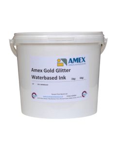 Amex Gold Glitter Waterbased Ink