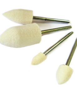 RODA Felt | Mounted Felt Cones & Bullnose for Precision Polishing
