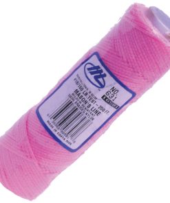 Marshalltown M631 Braided Nylon Fluorescent Pink Brick Line Bricklayers Line