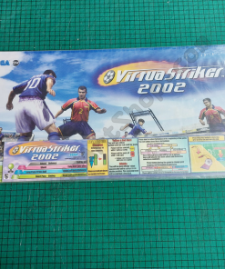 Virtua Striker 2002 Sega Naomi NOS artwork kit