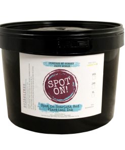 Spot On Scarlet Red Plastisol Ink –  Approx. Pantone colour-032c