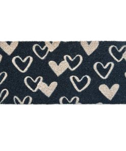 My Mat Coir Insert Multi Hearts 23 x 53cm