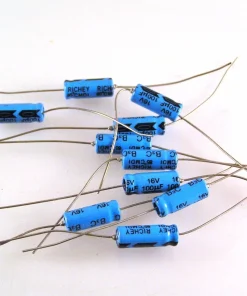 Richey Axial Electrolytic Capacitor 16V 100uF 15x6mm 10 Pieces OL0112