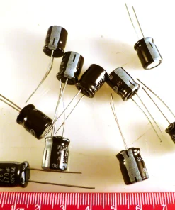 Samwha RD 470M25 Electrolytic Capacitor 470uF 25V 105’C 10 Pieces OL0169C