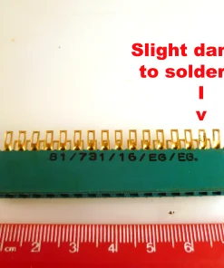 Cinch 81/731/16/EG Edge Connector 16 Way Solder Tag 0.156in. Pitch OM0967L