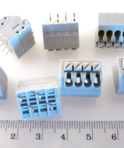 IMO 20.3303M/4 Way PCB Push In Terminal Block 3.5mm Pitch 7 Pieces EB5H3-3A