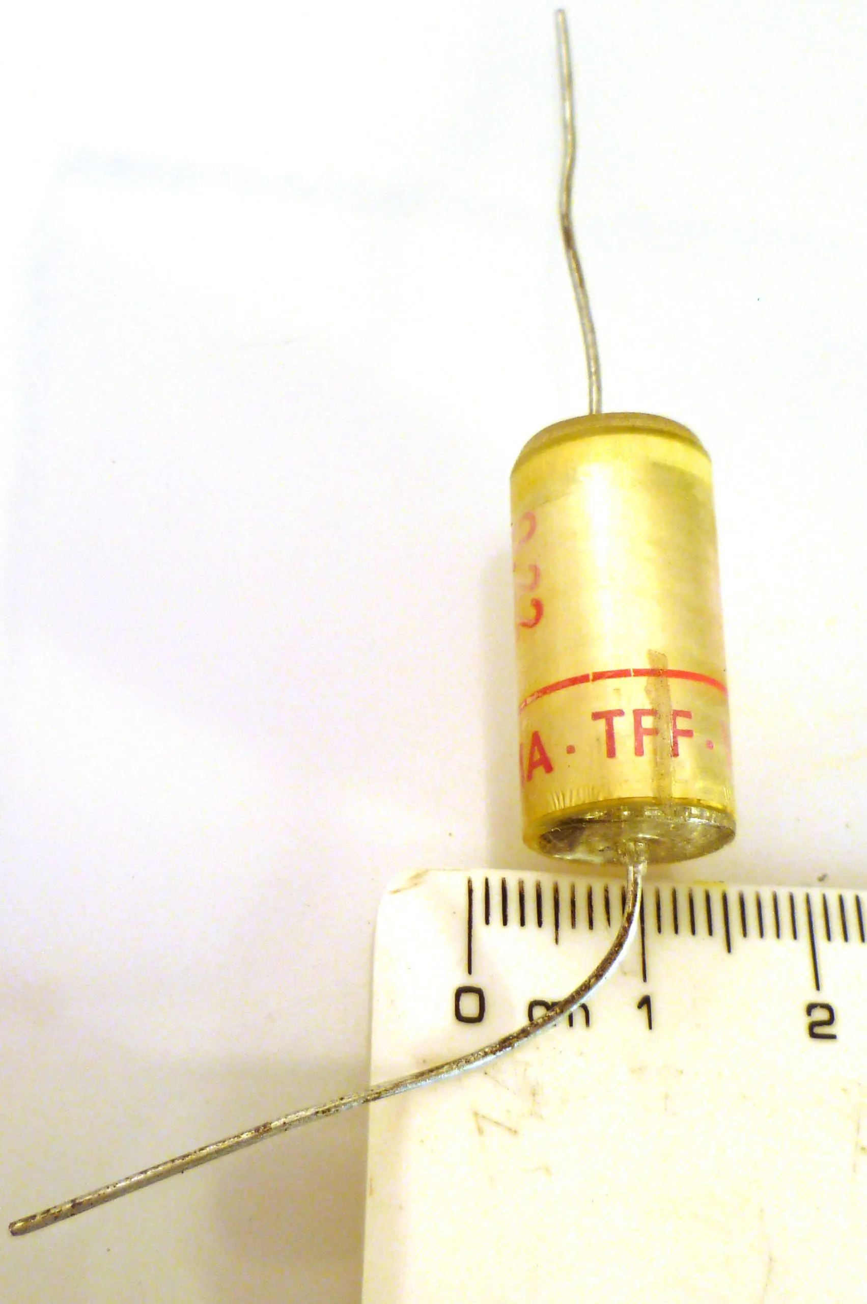 Wima TFF Tropyfol Polyester Axial Capacitors 0.22uF 160V MBD017C - Image 3