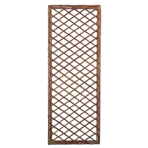 Gardman Straight Framed Willow Trellis Panel 1.8m x 0.6m 07523