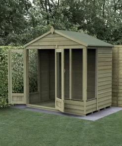 4life Overlap Apex Summerhouse 7×5 – Garden Building Room Studio Office