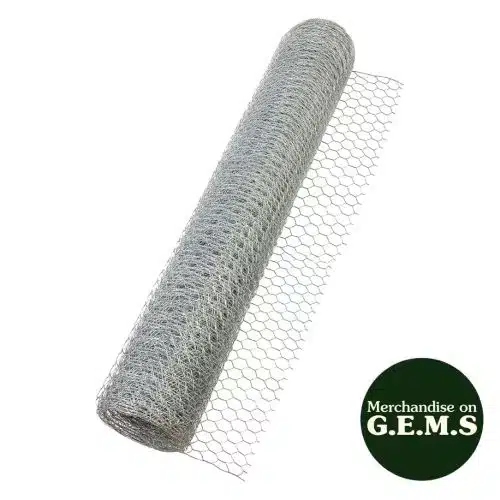 Gardman 13mm Galvanised Wire Netting 10m x 0.6m