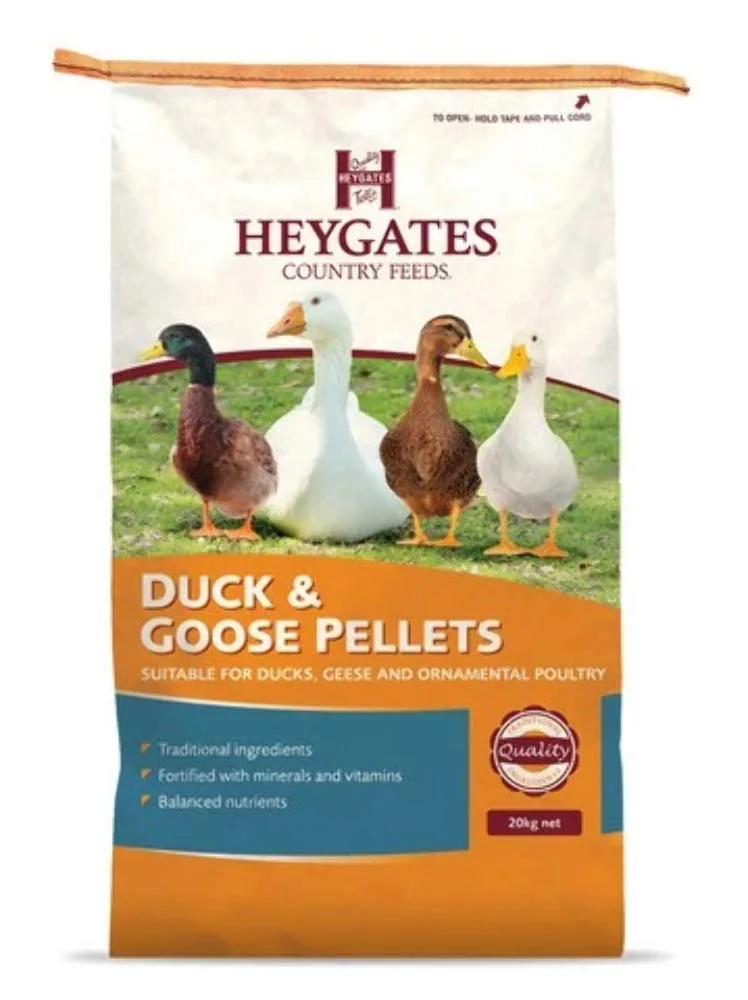 Heygates Duck & Goose Pellets 20kg