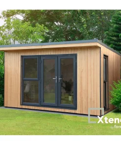 Forest Xtend 4.0M Premium – Outdoor Wooden Garden Building Summerhouse Office