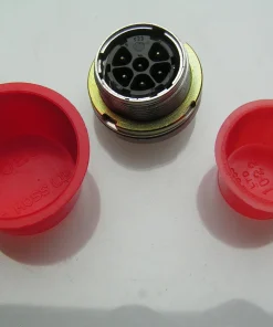 FC Lane Connector LMF/1/40069/321, 6 Pin Connector Plug Mil spec style