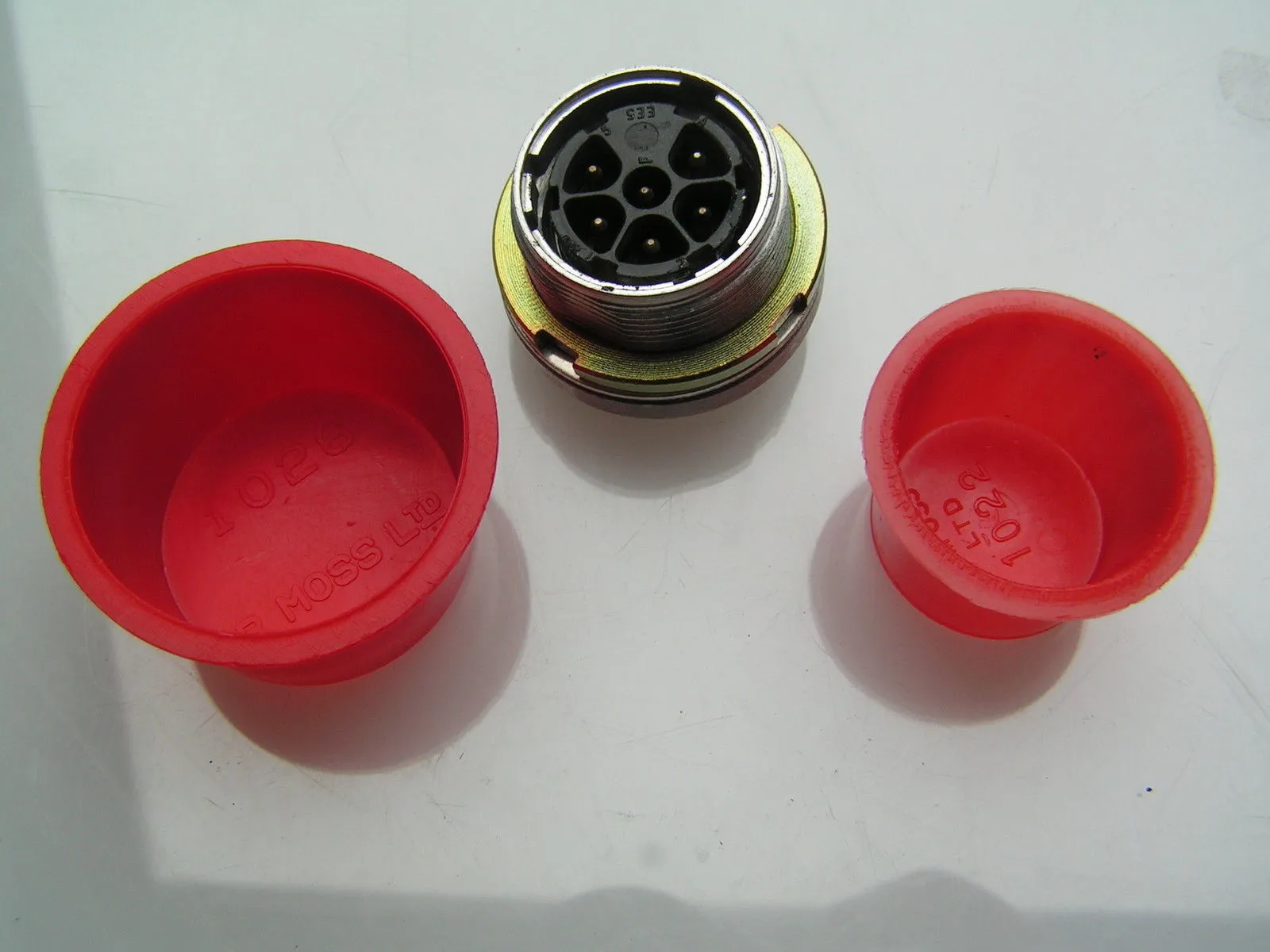 FC Lane Connector LMF/1/40069/321, 6 Pin Connector Plug Mil spec style