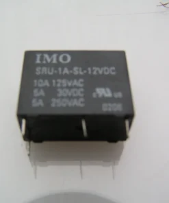 IMO SRU-1A-SL-12VDC Coil Relay SPNO, 10A 125VAC 5A 30VDC/250VAC I83A MBC012c