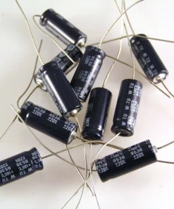 Waycom 25v 330uf Axial Electrolytic Capacitor 105'C 10 Pieces OL0555