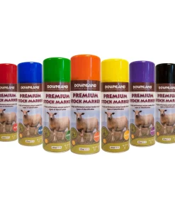 Downland Stock Marker Green Aerosol 450ml